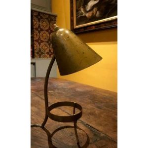 Lampe de table en laiton de Boris-lacroix