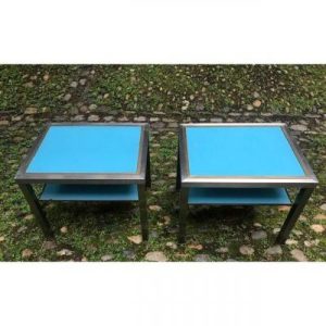 Paire de bouts de canapés de Guy Lefèvre