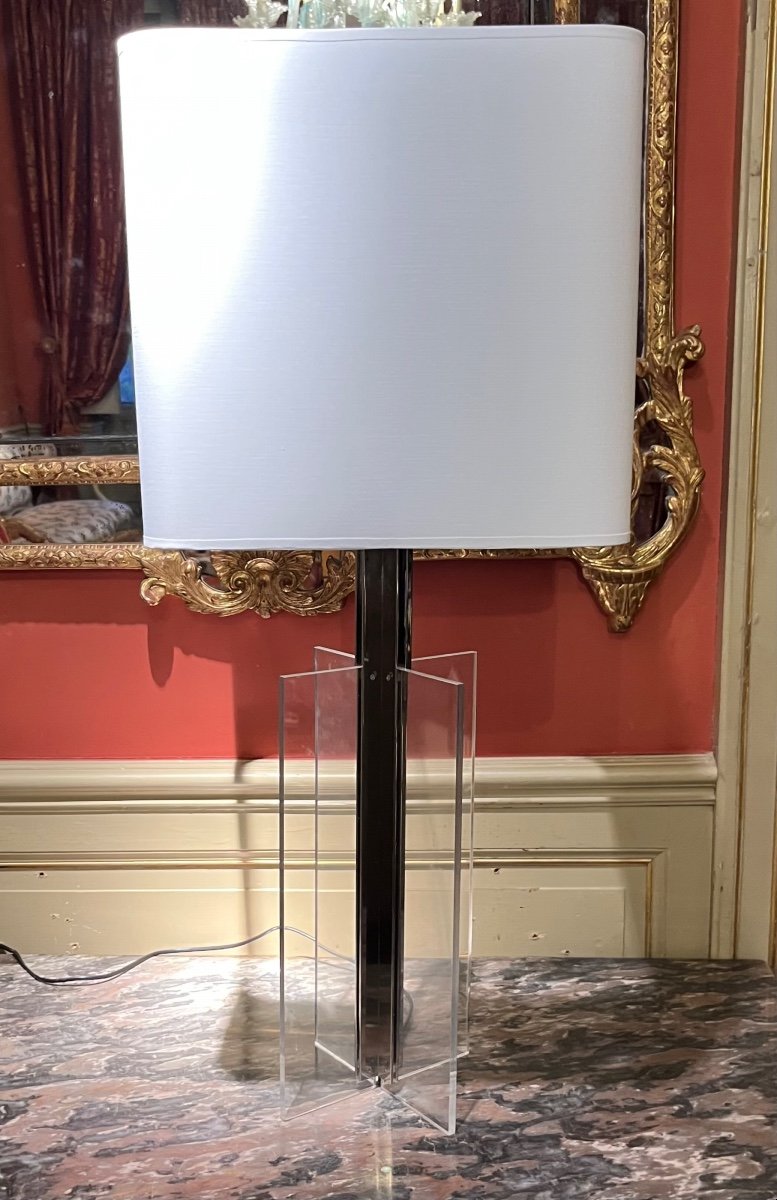 Lampe plexiglas années 70 Lampe plexiglas années 70