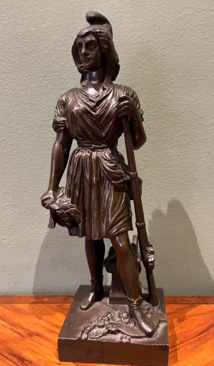 Bronze la liberté par David d’Angers