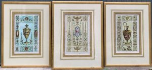 Ensemble de trois estampes Pergolesi