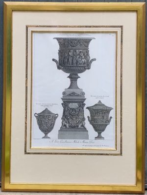 Gravure à l'eau forte par Piranese