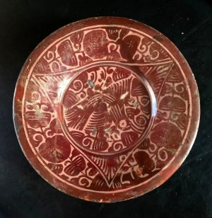 Plat hispano mauresque XVIème siècle