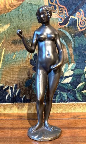 Sculpture bronze : Eve