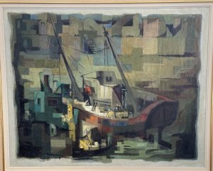 Tableau marine par Francis Pasquier