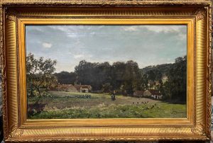Tableau paysage par Edmond Yarz
