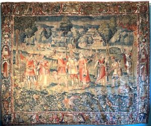 Tapisserie Bruges fin XVIème siècle