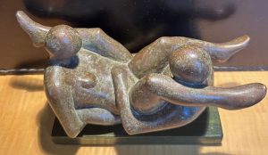 Sculpture en bronze par Patricia Rowland