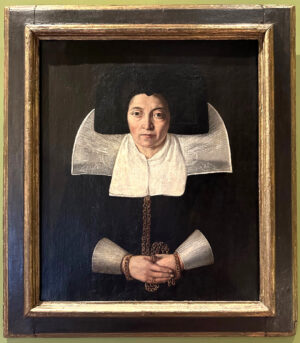 Tableau portrait de femme XVIIème siècle