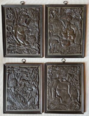 4 Bas Reliefs attribués à Thomire
