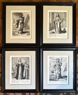 Estampes les quatre continents