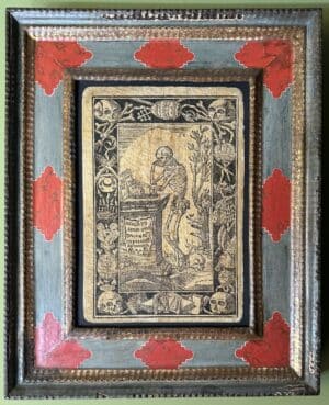 Estampe encadrée Memento Mori
