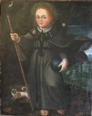 Tableau pèlerin XVIIIème
