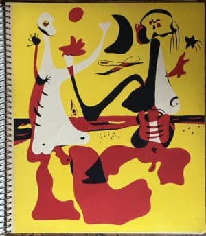Pochoir par Joan MIRÓ